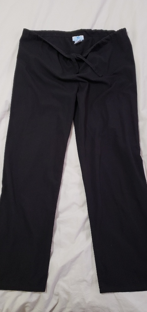 Scrub pants drawstring style